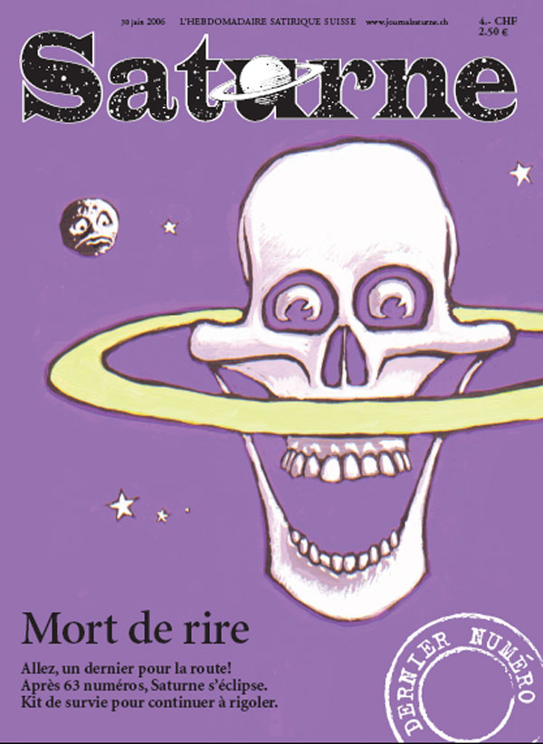 La Une de Saturne